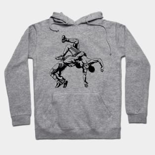 Wrestling Tshirt Hoodie